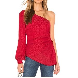 L'Academie Revolve One shoulder Top